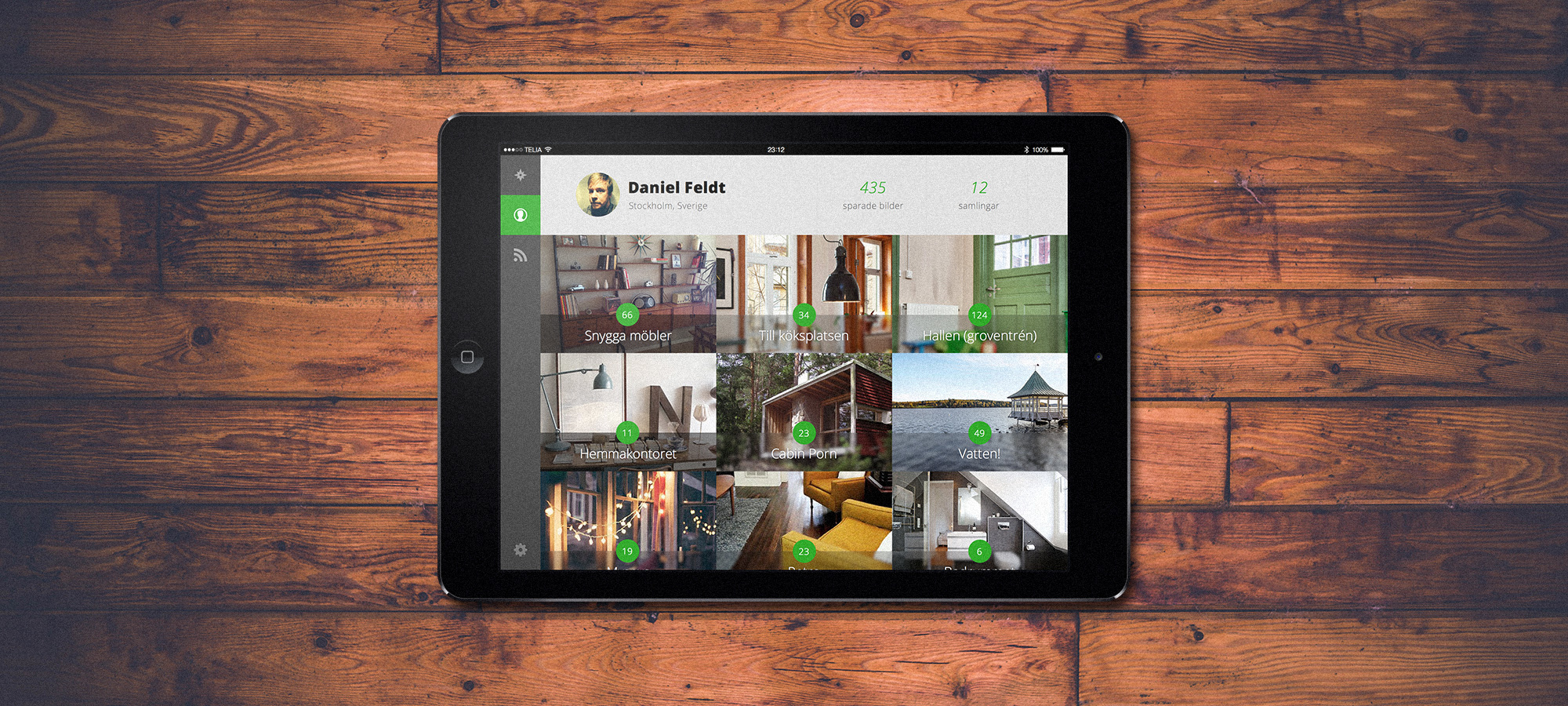 Hemnet Inspiration - an iPad-app to inspire home owners and buyers